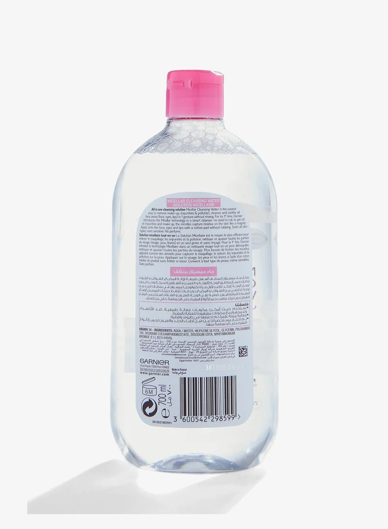 غارنييه ماء ميسيلار المنظف سكن اكتيف كلاسيك 700 مل